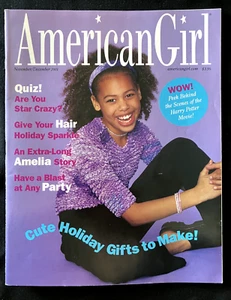 American Girl Magazine -Harry Potter Issue - November/December 2001 W/ Mini Mag - Picture 1 of 8