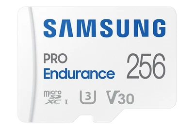 Samsung PRO Endurance 256GB microSDXC UHS-I U3 100MB/s Video Monitoring Memory C - Image 1 of 4