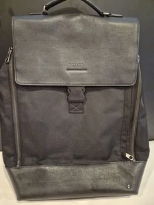 Zaino statale nero in pelle Filmore zaino casual da lavoro - Foto 1 di 12