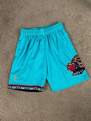 Mitchell & Ness NBA Memphis Grizzlies Swingman Basketball Shorts Men Medium Aqua - Image 1 of 4