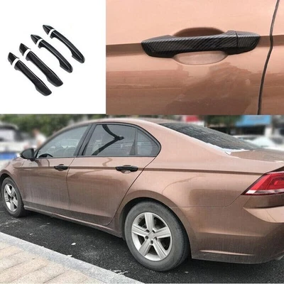 Отделка из углеродного волокна для внешней двери 2017~2021 Volkswagen Tiguan ручка - Изображение 1 из 4