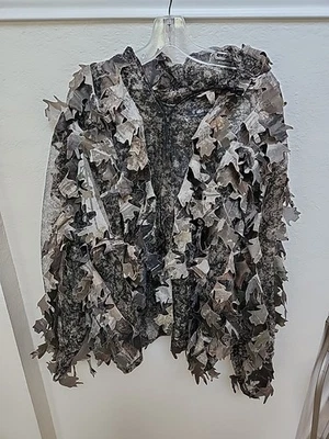 Game Winner Sportswear Jacket HUNTING Mens SIZE L/XL 3D Hunting Ghillie  Camo - Image 1 of 4