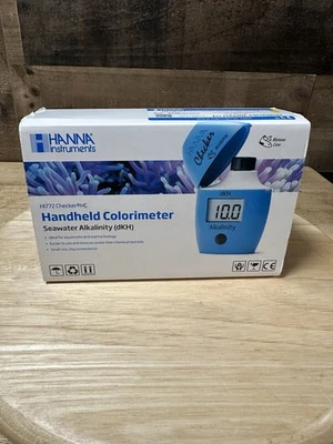 Colorímetro portátil Hanna Instruments HI772 Checker HC alcalinidad del agua de mar  Foto 1 de 4