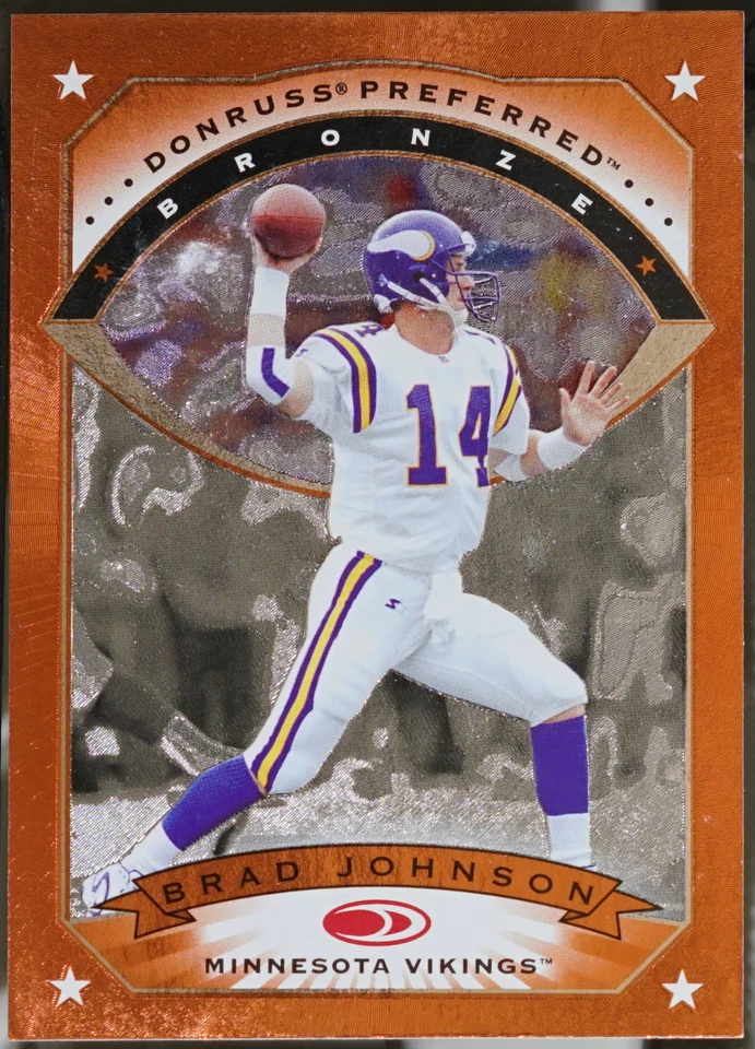 1997 Donruss Preferred Football Brad Johnson #32 NM - Image 1 of 1