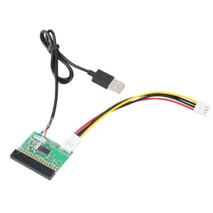 1X(1.44MB 3.5inch Floppy Drive Connector 34 PIN 34P to USB Cable Adapter6241 - Afbeelding 1 van 8