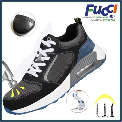 Scarpe antinfortunistica leggere sportive Uomo Scarpe da lavoro TEAMWORK S1P SRC - Immagine 1 di 4
