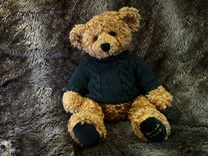 Harrods Bär Weihnachtsbär 1998 großer Teddy ca. 45 cm mit Etikett - Bild 1 von 4