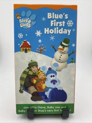 Blues Clues - Blues First Holiday (VHS, 2003) - Image 1 of 4