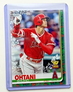 SHOHEI OHTANI 2019 TOPPS HOLIDAY ROOKIE CUP RC CARD HW16 ANGELS DODGERS MVP! 🐐 - Bild 1 von 2