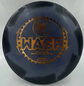 Discraft Titanium Swirl Wasp 2021 Ledgestone Edition SMOKE SAW SWIRL PATTERN - Picture 1 of 3