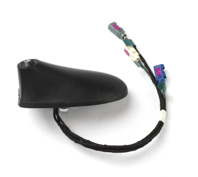 Fiat 500 Jeep Renegade Antenne Dachantenne Antennenfuss FM DAB+ GPS Navi 3 Kabel - Image 1 of 4