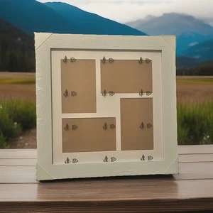 Multi Photo Square Picture Frame - Holds 4 Photos - Picture 1 of 1