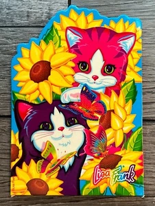 Vintage Lisa Frank Note pad Memo Book Read Sunflowers New - Picture 1 of 4