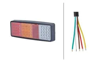 Heckleuchte HELLA VALUEFIT 2VP357019011 Links, Rechts 275mm 99mm 34mm - Bild 1 von 2