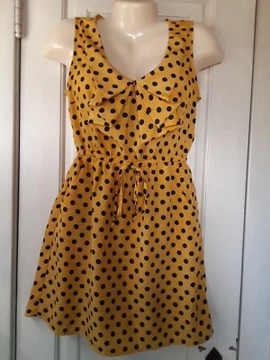 Vestido para mujer BeBop forrado sin mangas talla mediana Foto 1 de 4