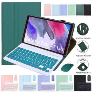 Für Samsung Galaxy Tab A7 Lite T220 T225 Bluetooth Tastatur Maus mit Schutzhülle - Bild 1 von 54