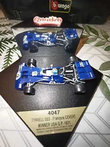 Tyrrell 003 Jackie Stewart Winner British GP 1971 Quartzo F1 - Foto 1 di 5