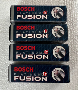 BOSCH FUSION 4 Pack Platinum Ir Fusion +4 Spark Plugs Part# 4502