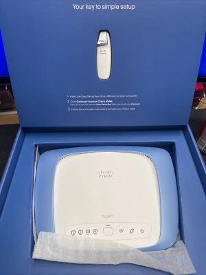 Cisco Valet M10 300 Mbps 4-Port 10/100 Wireless N Router (M10-RM) (Refurbished) - Image 1 of 4
