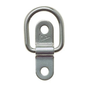 C. Sherman Johnson Hinged Mini Pad Eye 3/16" T-316 Stainless 400 lb Capacity - Picture 1 of 2