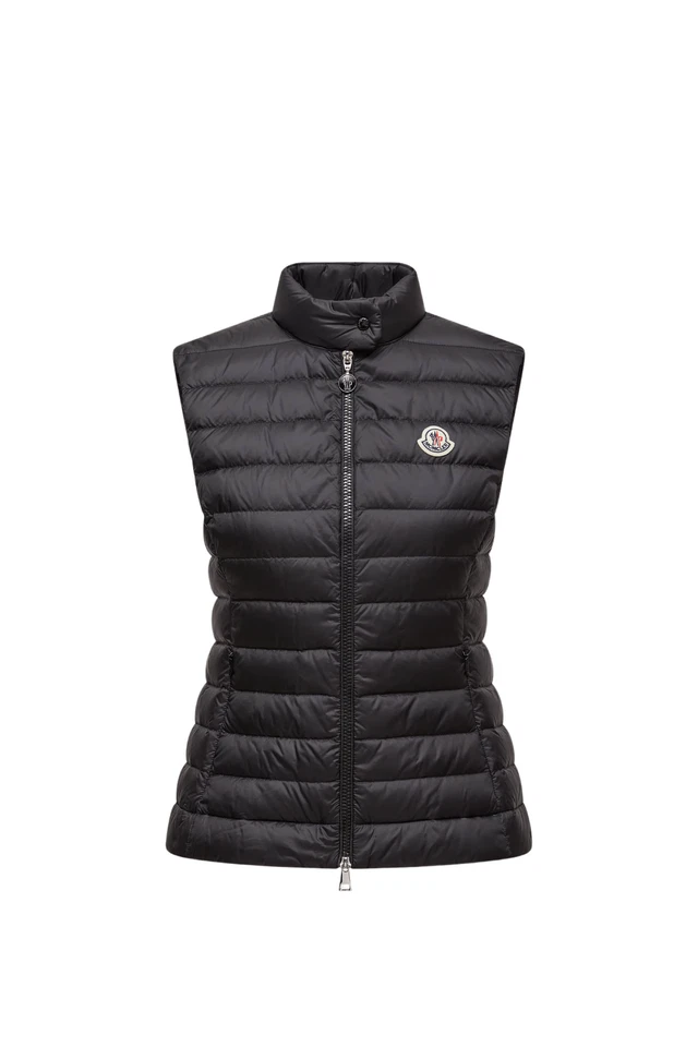Nuevo chaleco de plumón negro para mujer MONCLER Igens $1150 Foto 1 de 1