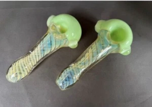 5” In Length and Weighs Over 4 Ounces Thick glass tobacco pipes - Picture 1 of 1