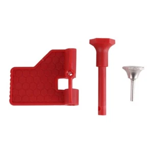 Herramienta de instalación de pasador de pivote AR15 .223 5.56 herramienta de instalación de pasador de abolladura rojo - Imagen 1 de 4