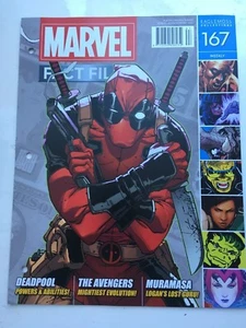 MARVEL FACT FILES COLLECTION - ISSUE 167 - EAGLEMOSS MAGAZINE AVENGERS COMIC - Picture 1 of 1