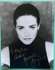 Amanda Donohoe Signed / Inscribed Photo Damaged 8X10 / TV C.J. Lamb On L.A. Law - Picture 1 of 2