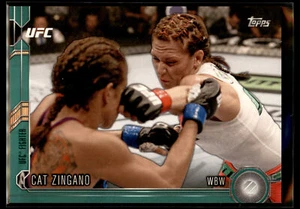 2015 Topps UFC MMA Chronicles GREEN Parallel #186 Cat Zingano #244/288 - Picture 1 of 2