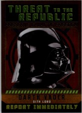 2015 Star Wars Chrome Perspectives Jedi vs. Sith Sith Fugitives #5 Darth Vader