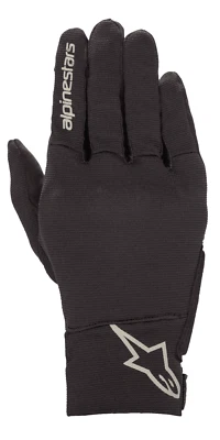 Guantes de motocicleta Alpinestars Reef para adultos negros/reflectantes - medianos 3301-3789 Foto 1 de 2