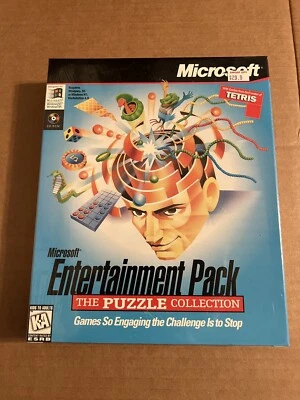 NEW SEALED RARE Microsoft Entertainment Pack: The Puzzle Collection PC, 1997 - Image 1 of 4
