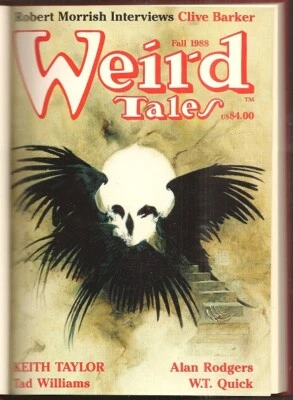 WEIRD TALES 292 Fall 1988. KEITH TAYLOR,  CLIVE BARKER, LIN CARTER. Hardcover Foto 1 de 2