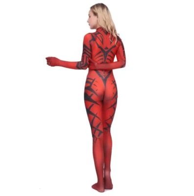 Star Wars DARTH TALON Mono Body Halloween Fiesta Juegos con disfraces Disfraz Mujeres Foto 1 de 4