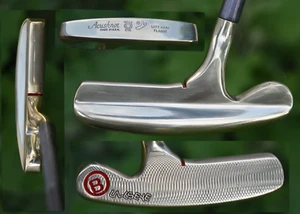 CUSTOM LEFT HAND Pre Scotty Titleist Bullseye Flange Putter MILLED & Engraved LH - Picture 1 of 24