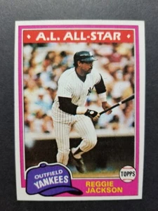 1981 Topps REGGIE JACKSON card # 400   [card 9] - Picture 1 of 2