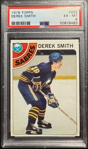 1978-79 Topps Derek Smith Buffalo Sabres #222 PSA 6 - Picture 1 of 2
