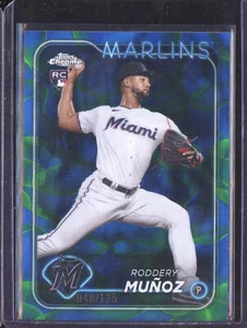 Roddery Munoz 2024 Topps Chrome Update USC164 Blue/Green Lava Lamp RC 48/125 - Picture 1 of 2