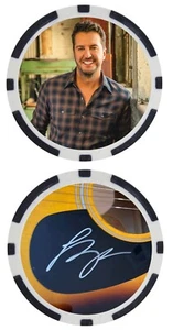 LUKE BRYAN - COUNTRY SINGER - POKER CHIP - ***SIGNIERT*** - Bild 1 von 2