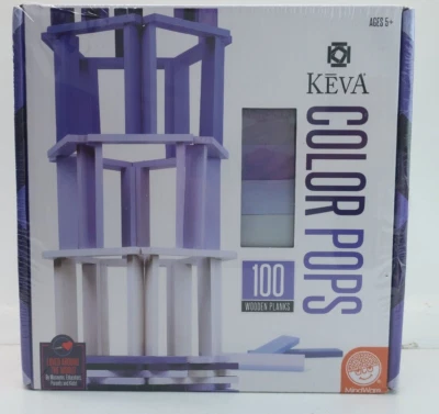 Keva Color Pops 100 Shades of Purple Wooden Planks - Factory Sealed - Image 1 of 4