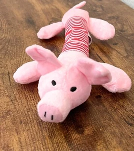 STOCKING STUFFERS-squeaky pig dog toy - Picture 1 of 1