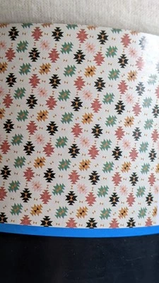 MAINSTAY FLEECE THROW-50 X 60--"AZTEC GEO"--NEW - Image 1 of 2