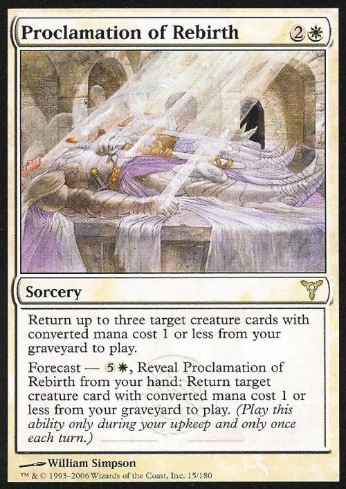 Proclamation of Rebirth - Light Play MTG Dissension - Image 1 of 1