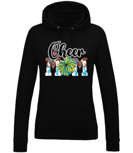 Damen Mädchen Cheerleading Cheer Mum Team Motiv Hoodie Kapuze Sweatshirt - Bild 1 von 10