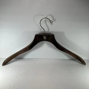 Lee Rowan Mid Century Modern Heavy Wooden Clothes Hanger - Picture 1 of 7