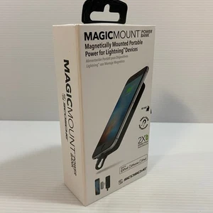 Scosche MagicMount PowerBank Magnetic Apple Lightning Charging MFi-Certified - Picture 1 of 5