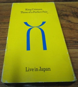 KING CRIMSON THREE OF A PERFECT PAIR LIVE IN JAPAN VHS (1985 EGV) TESTED - Picture 1 of 6