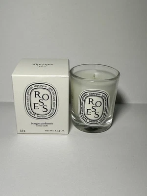Vela Diptyque Roses 35 g peso neto 1. 23 oz Foto 1 de 3