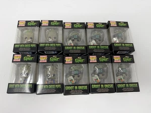 POP! Marvel Pocket  Keychain Lot of (10) I am Groot Ones and Cheese Puffs - Picture 1 of 1
